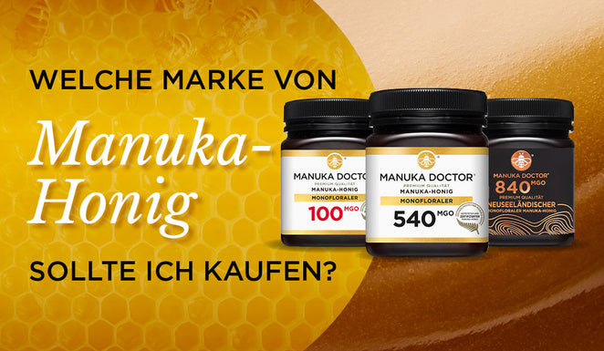 Welche Marke von Manuka-Honig sollte ich kaufen?