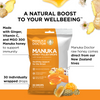 4 x Manuka-Honig & Ingwer Lutschbonbons